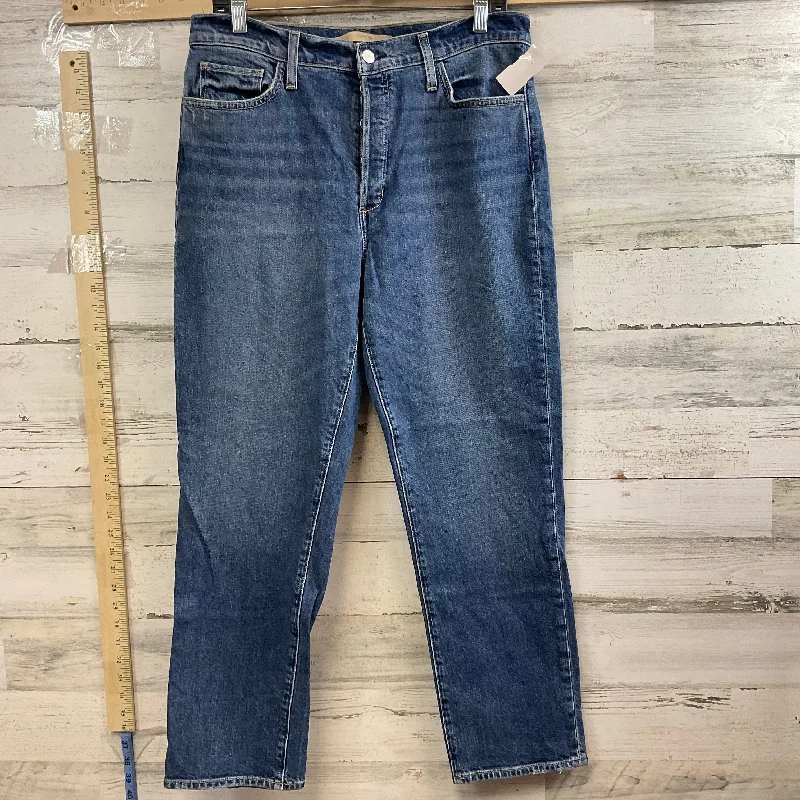 Blue Denim Jeans Straight Joes Jeans, Size 10