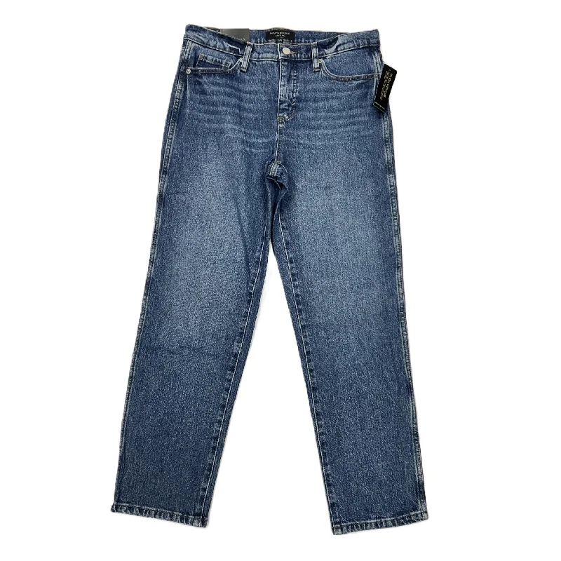 Denim Jeans Straight By Banana Republic, Size: 4