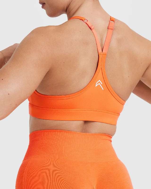 Everyday Sports Bra | Tangerine Orange